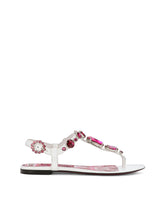 Patent leather thong sandals - | Dolce & Gabbana