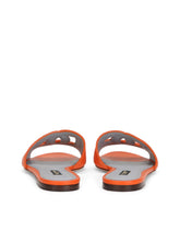 Calfskin slides with DG Millennials logo - | Dolce & Gabbana