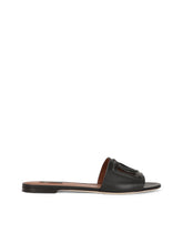 Calfskin slides with DG Millennials logo - | Dolce & Gabbana