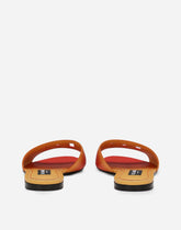 Calfskin sliders - | Dolce & Gabbana