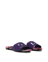 Calfskin sliders - | Dolce & Gabbana