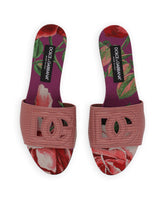 Calfskin sliders - | Dolce & Gabbana