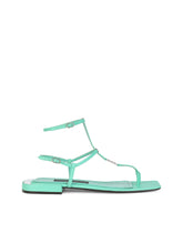 Nappa leather DG thong sandals - | Dolce & Gabbana