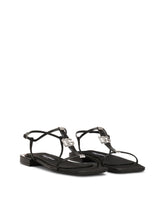 Nappa leather DG sandals - | Dolce & Gabbana