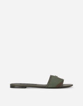 Camouflage patchwork slides - | Dolce & Gabbana