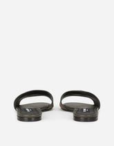 Camouflage patchwork slides - | Dolce & Gabbana