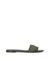 Camouflage patchwork slides - | Dolce & Gabbana