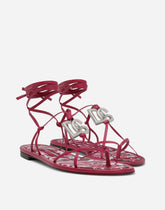 Nappa leather thong sandals - | Dolce & Gabbana