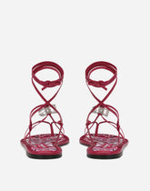 Nappa leather thong sandals - | Dolce & Gabbana