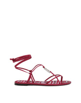 Nappa leather thong sandals - | Dolce & Gabbana