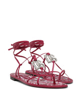 Nappa leather thong sandals - | Dolce & Gabbana