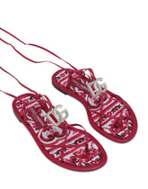 Nappa leather thong sandals - | Dolce & Gabbana