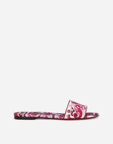 Printed canvas slides - | Dolce & Gabbana