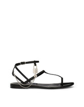 Patent leather sandals - | Dolce & Gabbana