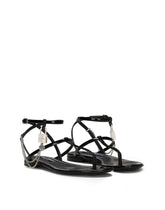 Patent leather sandals - | Dolce & Gabbana