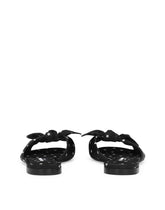 Printed satin sliders - | Dolce & Gabbana