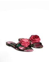 Printed brocade sliders - | Dolce & Gabbana