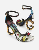 Charmeuse Baroque DG sandals - | Dolce & Gabbana