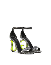 Printed elaphe baroque DG sandals - | Dolce & Gabbana