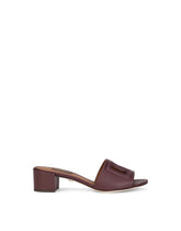Calfskin mules with DG Millennials logo - | Dolce & Gabbana