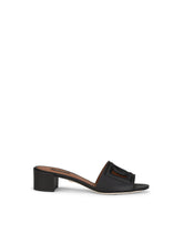 Calfskin mules with DG Millennials logo - | Dolce & Gabbana