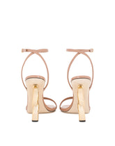 Patent leather sandals with 3.5 heel - | Dolce & Gabbana