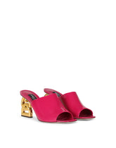 Patent leather mules with 3.5 heel - | Dolce & Gabbana