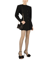 Patent leather sandals with satin bow - | Dolce & Gabbana