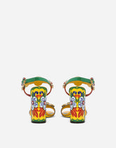 Patent leather sandals - | Dolce & Gabbana