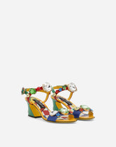 Patent leather sandals - | Dolce & Gabbana