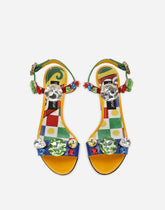 Patent leather sandals - | Dolce & Gabbana
