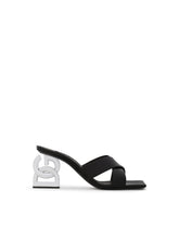 Polished calfskin mules with 3.5 heel - | Dolce & Gabbana