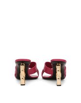 Crocodile-print calfskin mules with DG pop heel - | Dolce & Gabbana