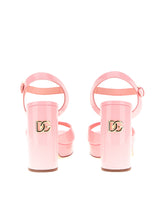 Patent leather platform sandals - | Dolce & Gabbana