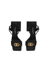 Nappa-look fabric sandals - | Dolce & Gabbana