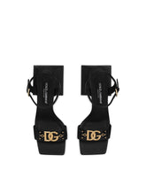 Nappa-look fabric sandals - | Dolce & Gabbana