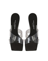PVC mules with DG Pop heel - | Dolce & Gabbana