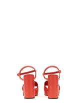 Calfskin platform sandals - | Dolce & Gabbana