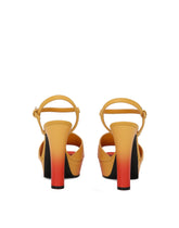 Calfskin platform sandals - | Dolce & Gabbana