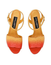 Calfskin platform sandals - | Dolce & Gabbana