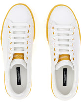 LEATHER SNEAKERS - | Dolce & Gabbana