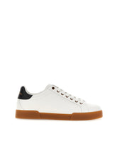 LEATHER SNEAKERS - | Dolce & Gabbana