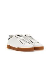 LEATHER SNEAKERS - | Dolce & Gabbana