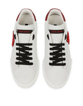 LEATHER SNEAKERS - | Dolce & Gabbana