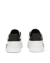 PRINTED CALFSKIN PORTOFINO SNEAKERS - | Dolce & Gabbana