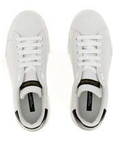 LEATHER SNEAKERS - | Dolce & Gabbana
