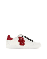 LEATHER SNEAKERS - | Dolce & Gabbana