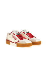 MIXED-MATERIAL MIAMI SNEAKERS - | Dolce & Gabbana
