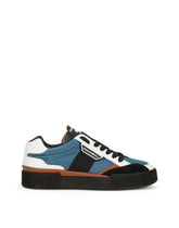 MIXED-MATERIAL MIAMI SNEAKERS - | Dolce & Gabbana