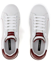 Calfskin nappa Portofino sneakers - | Dolce & Gabbana